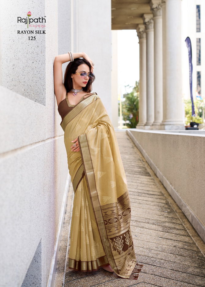 Egypt By Rajpath Rayon Silk Saree Exporters In India