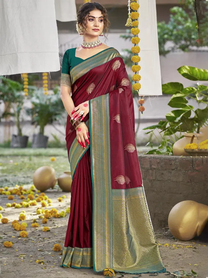 Nirmala Silk By Bunawat Silk Wedding Saree Wholesale Shop In Surat