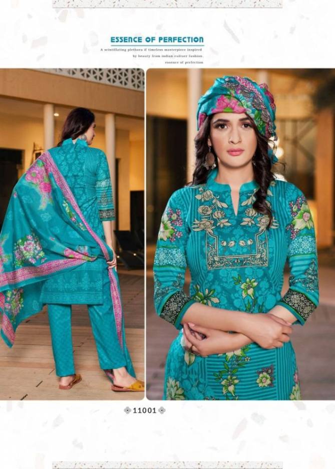 Raj Print Gulnaz 1 Casual Daily Cotton Karachi Printed Dress Material Collection
