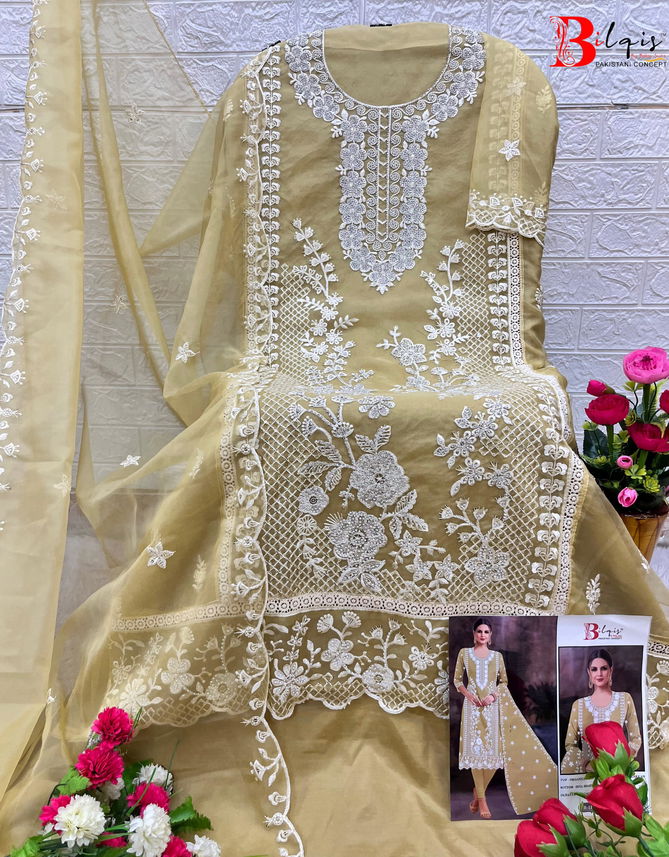 Bilqis B 113 A To D Pakistani Salwar Kameez Wholesalers In Delhi