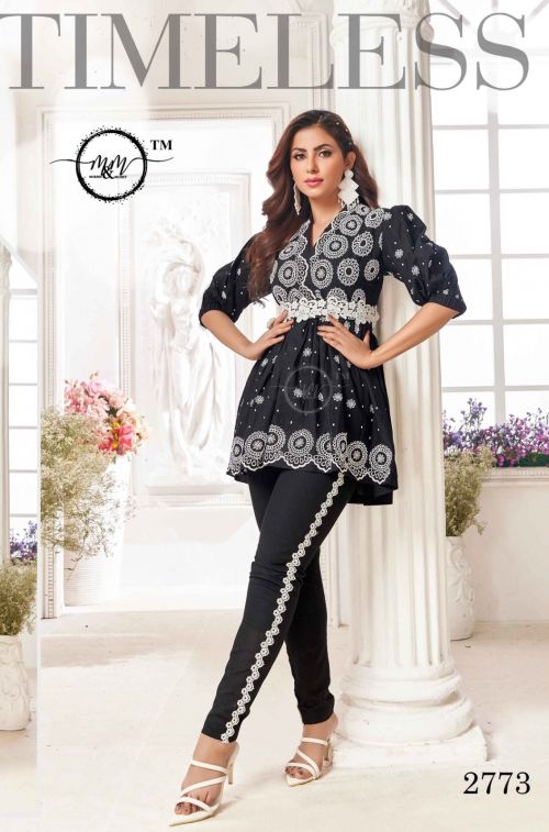 M And M 2773 Designer Kurtis Catalog