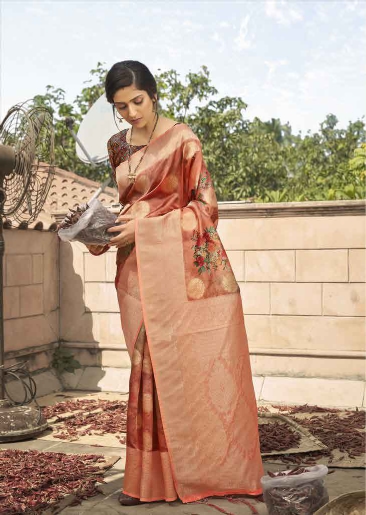 SHAKUNT NIHASVI Latest Fancy Designer Casual Wear Silk Digital printed Saree Collection