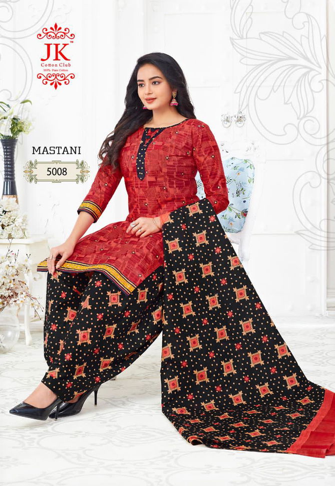 Jk Mastani 5 Latest Fancy Designer Regular Casual Wear Printed Pure Cotton Collection
