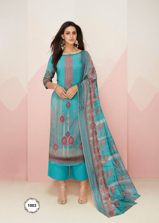 Mitra 1 Fancy Casual Daily Wear Designer Cotton Dress Material Collection