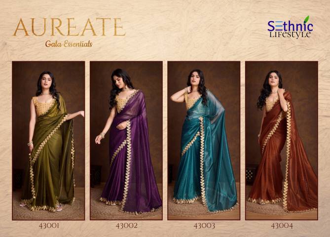 Aureate By Sethnic Fancy Wear Saree Wholesalers In Delhi