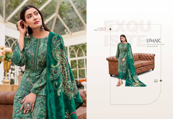 Ruhaani Vol 3 By Glossy Velvet Printed Dress Material Catalog