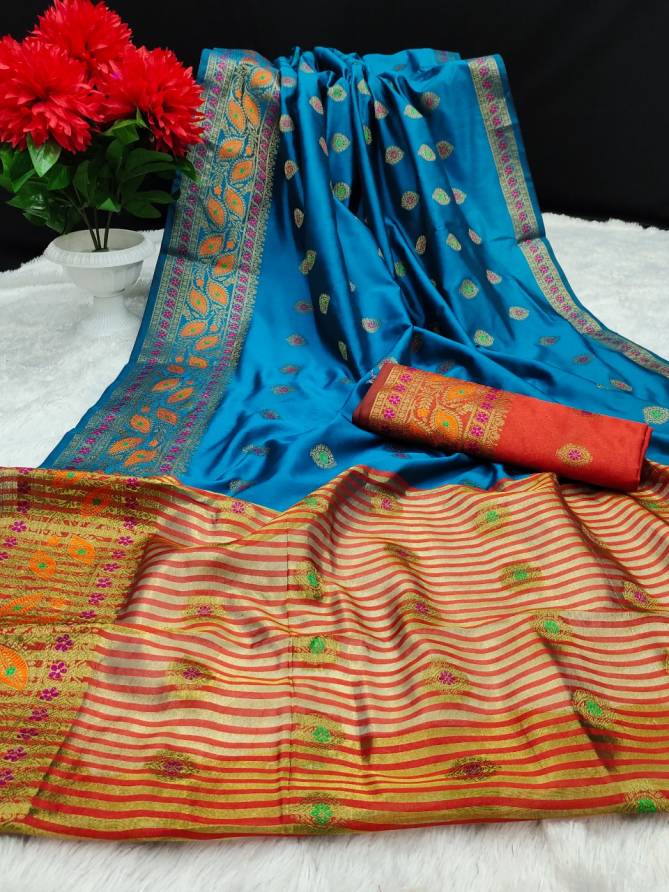 Maahi 37 Party Wear Banarasi Silk Latest Designer Fancy Saree collection
