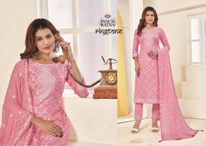 Ringtone By Panch Ratna Heavy Dress Material Wholesale Market In Surat With Price