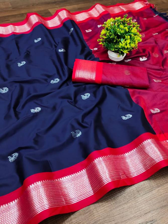 Maahi 27 Party Wear Banarasi Silk Designer Saree Collection
