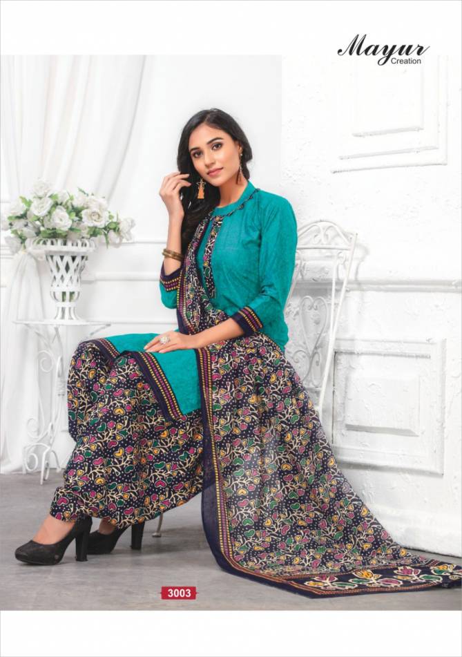 Latest Design Printed Pattern Cotton Dress Material Collection