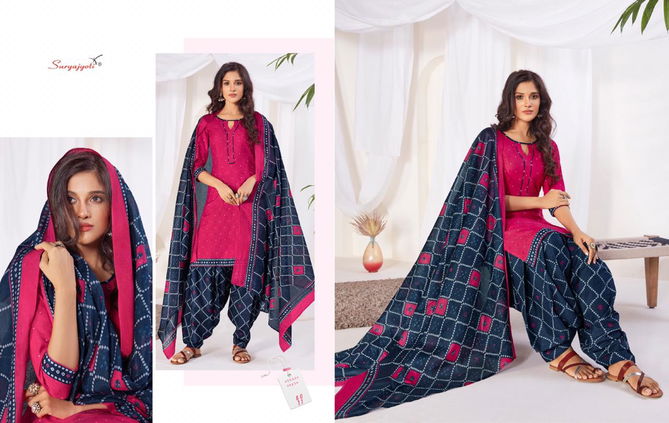 Suryajyoti Sui Dhaga 8 Latest Fancy Designer Casual Regular Wear Pure Cotton Stitched Collection 
