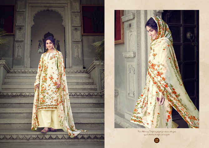 Belliza Nazia Latest Fancy Designer Casual Regular Wear Pure Cotton Designer Dress Material Collection
