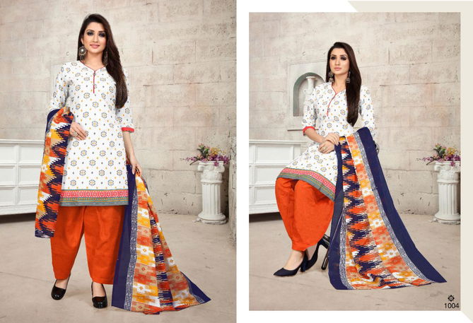 Sweety Fashion Kulfi Cotton Designer Ptiyala Salwar Suit Collections