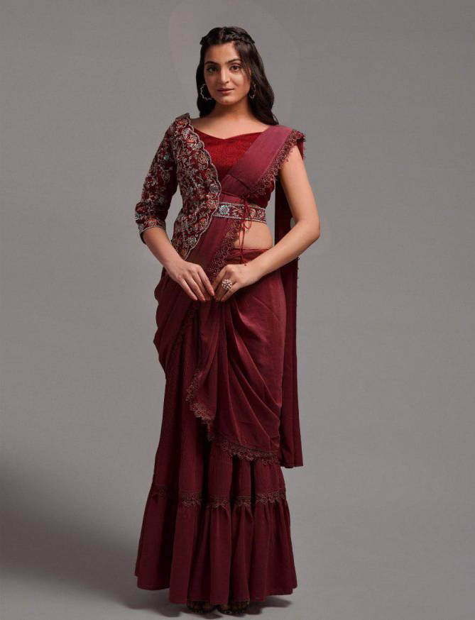 Uttam By Tc Designer Diamond Georgette Readymade Saree Wholesale Clothing Suppliers In Mumbai