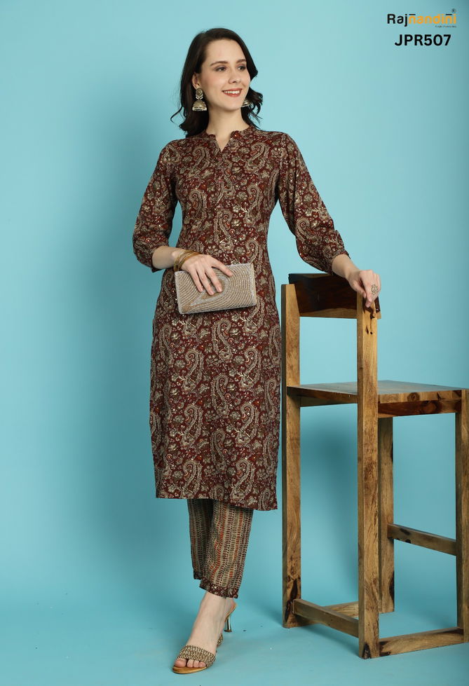 Simona By Rajnandini 506 To 509 Series Kurti With Bottom Wholesalers In Delhi