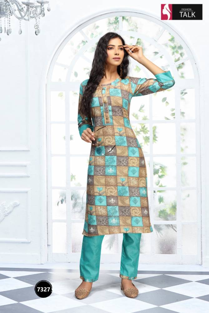 Ft Morni Latest Fancy Designer Ethnic Wear Cotton Printed Kurti With Bottom Collection
