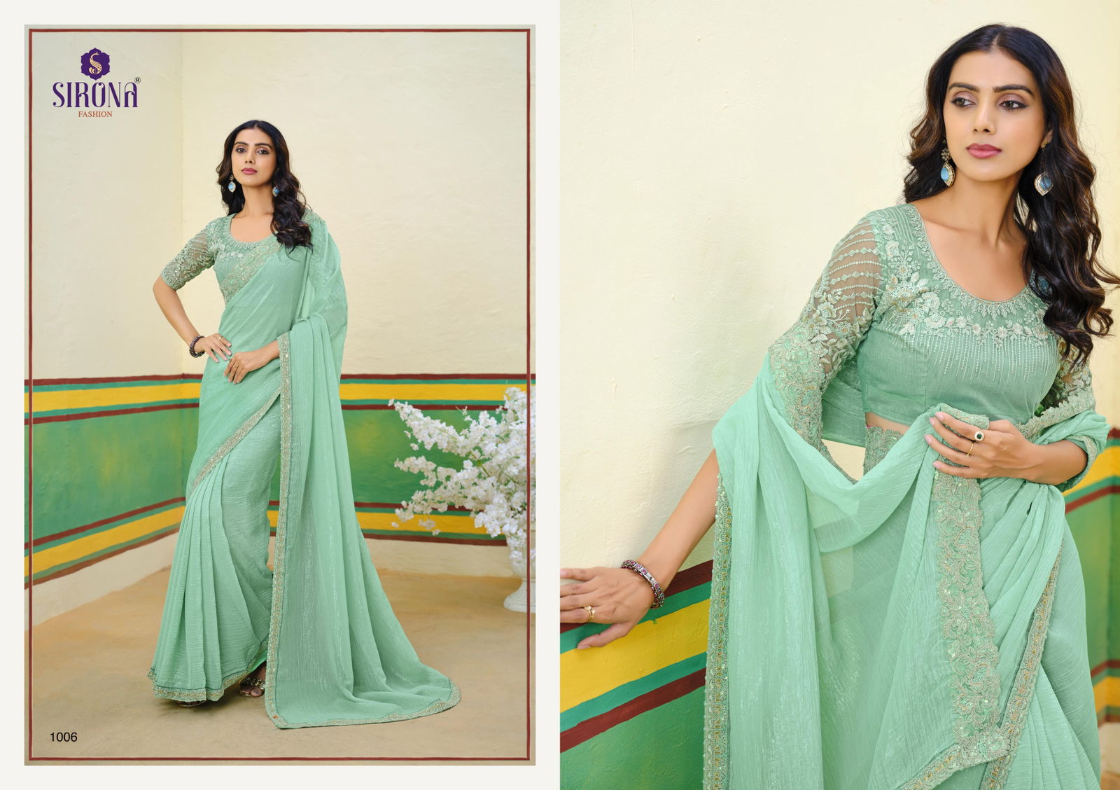 Arisaa By Sirona Georgette Designer Party Wear Sarees Orders In India