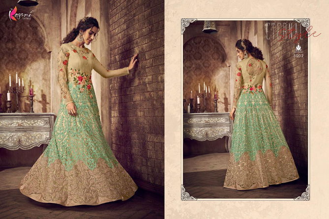 KESARI RUTBAVOL -01 Latest Fancy Designer Wedding Wear Butterfly Net With Heavy Embroidery Work Salwar Suit Collection