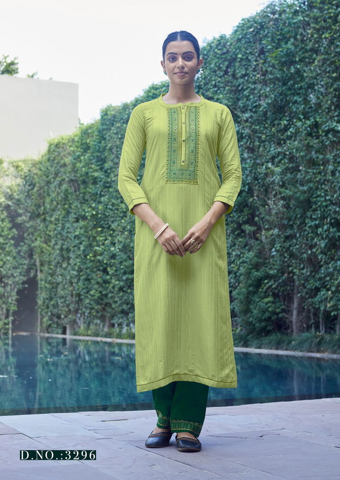 RANGOON LIGHT LINE VOL 9 Latest Designer Silk Work Ethnic Wear Kurtis Collection