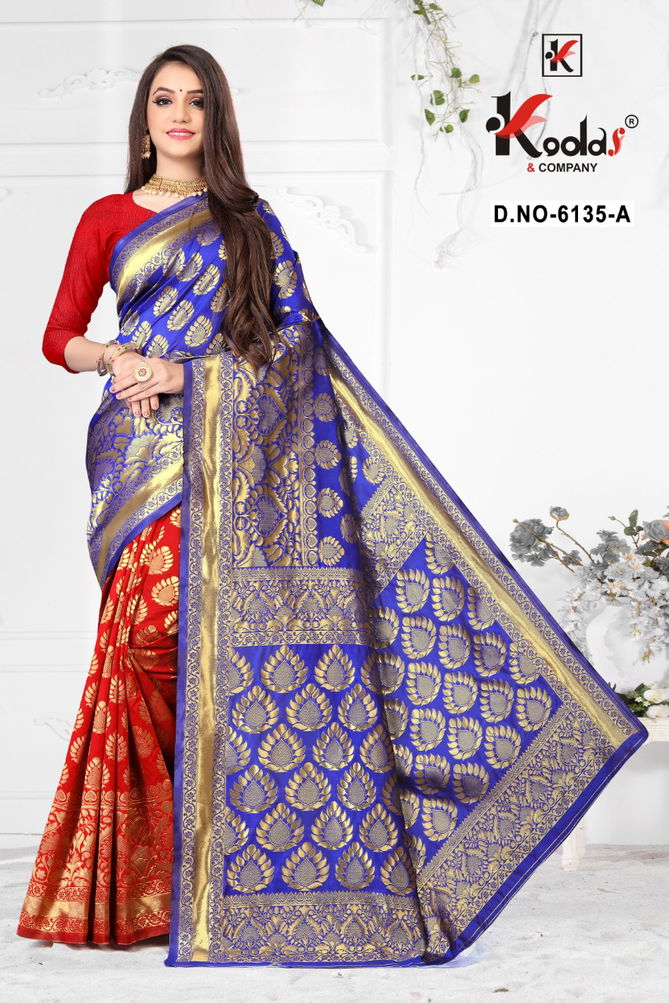 Suzuki 6135 Casual Wear Silk Designer Fancy Sarees Collection
