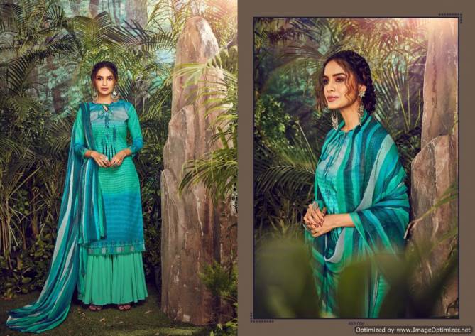 Julia By Belliza Pure Pashmina Woollen Dress Material Wholesale In India