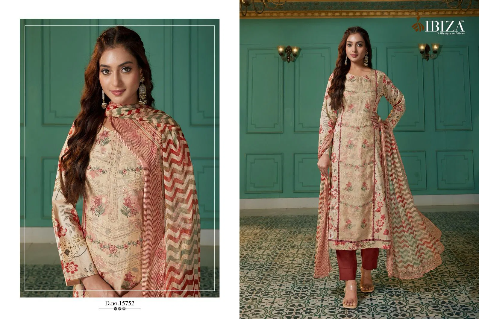 Eleanor By Ibiza Lawn Cotton Designer Salwar Kameez Wholesalers In Delhi