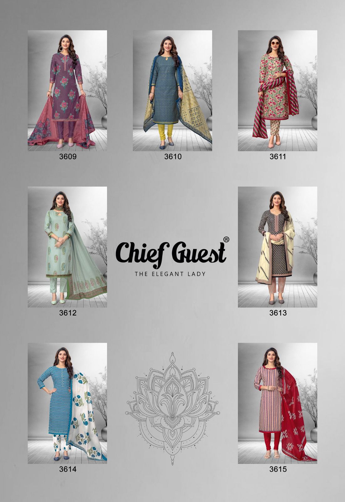 Deeptex Chief Guest Vol 36 Cotton Dress Material Exporters In India