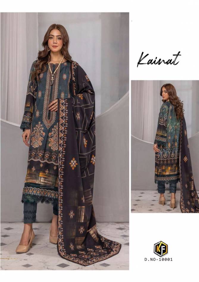 Kainat Vol 10 By Keval Fab Ladies Karachi Cotton Dress Material Wholesale Market in Surat
