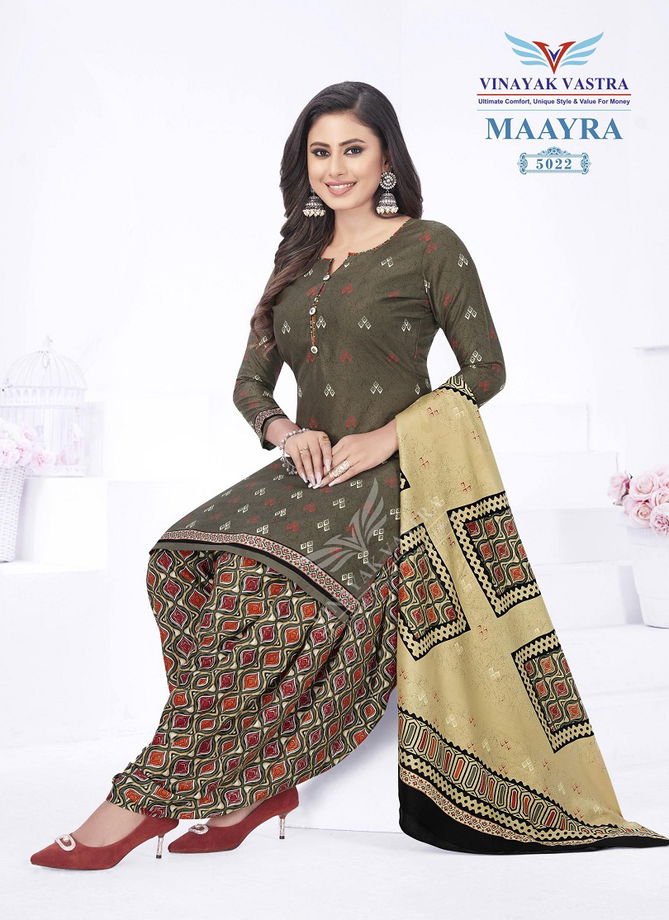 Vinayak Vastra Maayra Vol 2 Printed Dress Material Catalog
