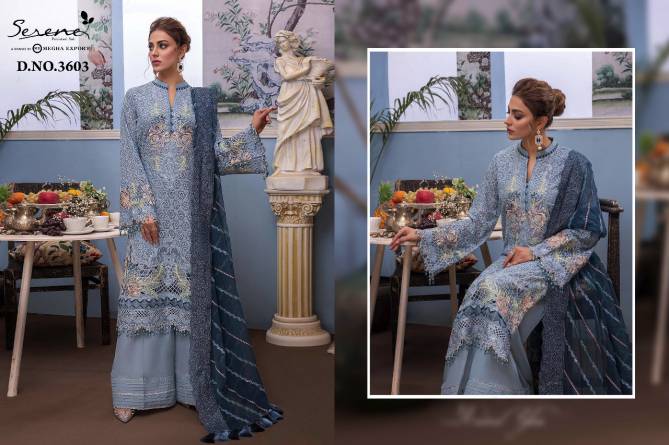 Serene Adan Libas Ravia 3 Fancy Designer Latest Festive Wear Georgette Pakistani Salwar Kameez