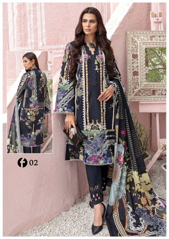 Firdous Urbane Luxury Lawn Casual Wear Dress Material Collection
