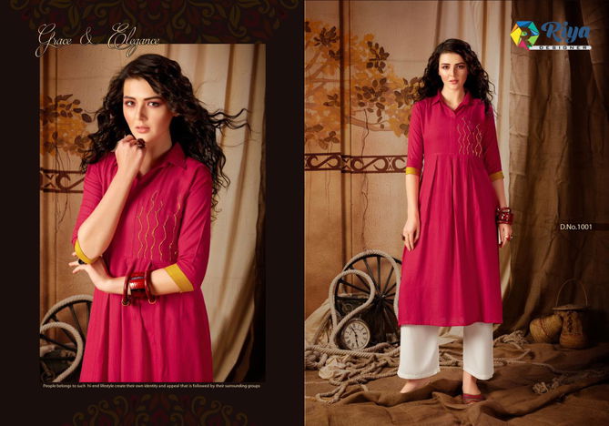 Riya Anokhi Latest Designer Casual Wear Stylish Kurtis Collection 