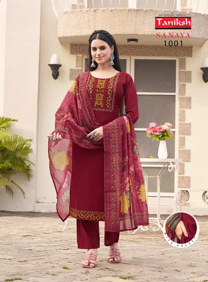 Sanaya Vol 1 By Taniksh Kurti Bottom With Dupatta  Wholesale Market In Surat With Price