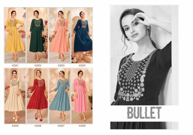 Kapil Trendz Bullet New Exlsuive Wear Latest Fancy Kurti Collection