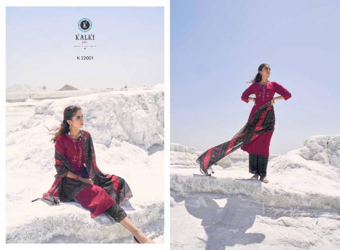 KALKI GLACE VOL-2 Fancy Designer Festive Wear Embroidery Salwar Suit Collection 