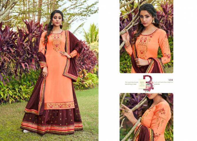 Rangoon Alankar Fancy Designer Heavy Festive Wear Satin Georgette With slive With Four Side Work Lace Dupatta Work Salwar suit Collection 