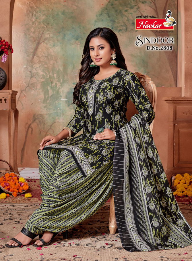 Sindoor Vol 28 By Navkar Mix Cotton Kurti With Bottom Dupatta Exporters In India