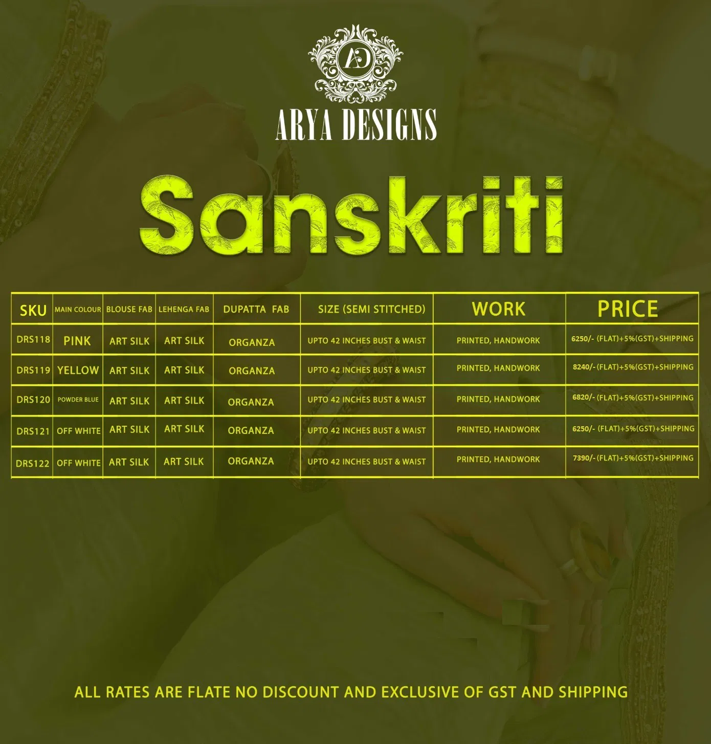 Sanskriti By Arya Designs Wedding Wear Lehenga Choli Suppliers In India