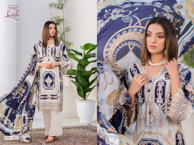 Levisha Al Zohaib fancy Festive Wear Digital Printed Jam Silk Cotton Pakistani Salwar Suits Collection
