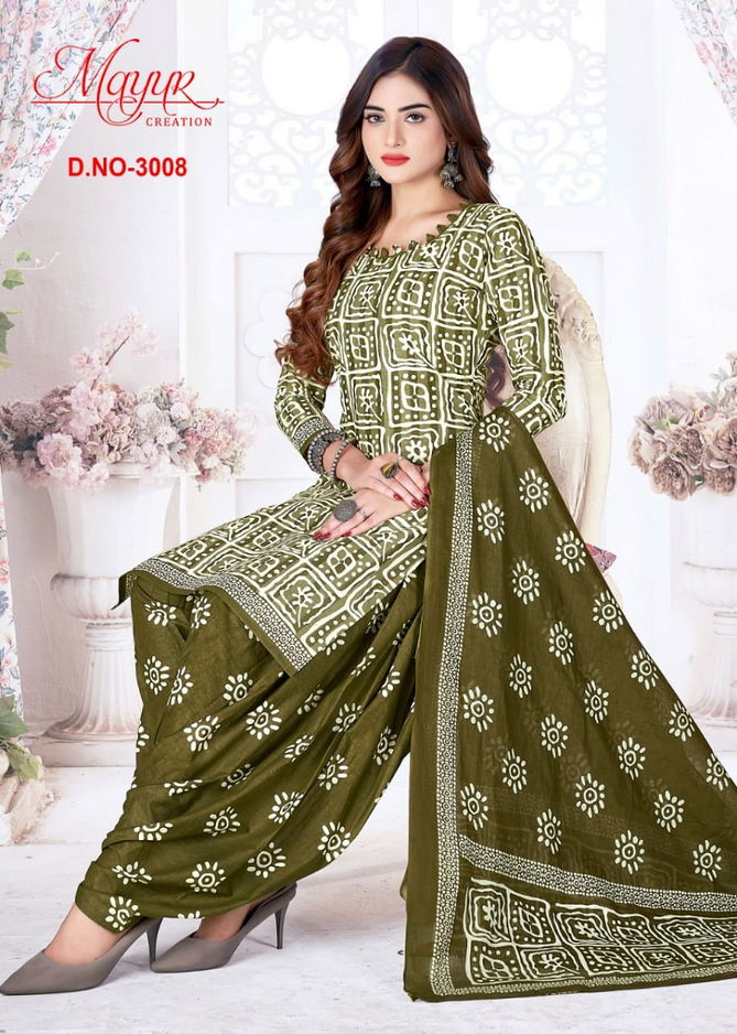 Mayur Traditional Vol 3 Printed Cotton Dress Material Catalog
