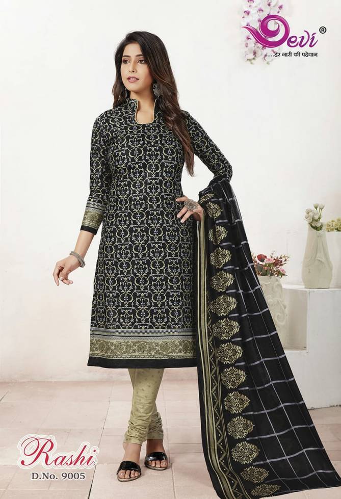 Devi Rashi Vol 9 Latest Designer Full Printed Pure Cotton Dress Material Collection  