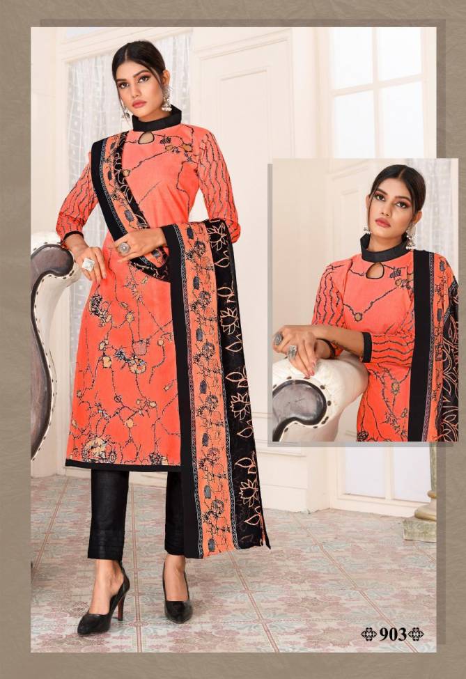 Cotton Pluse Classic 9 Latest Designer Daily Wear Pure Cotton Printed dress Material Collection