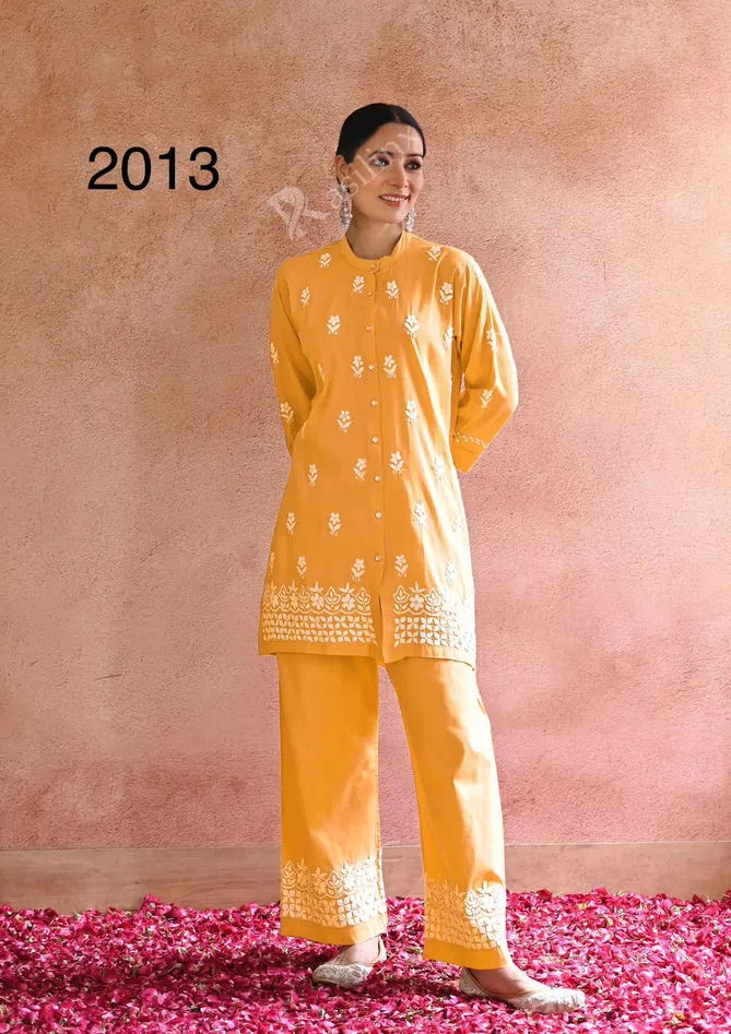 Rozi by Rasili Nx Rayon Embroidery Kurti With Bottom Wholesale Online