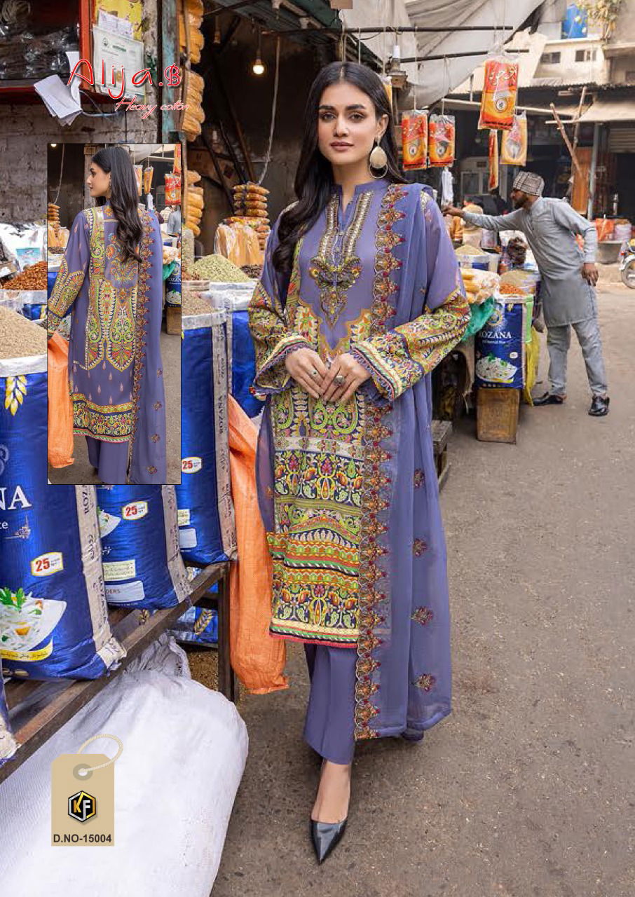 Keval Alija B 15 Casual Daily Wear Cotton Karachi Dress Material Collection