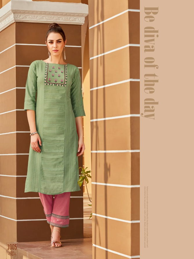 Syasii Matic Fancy Party Wear Cotton Embroidery Latest Designer Kurtis Collection
