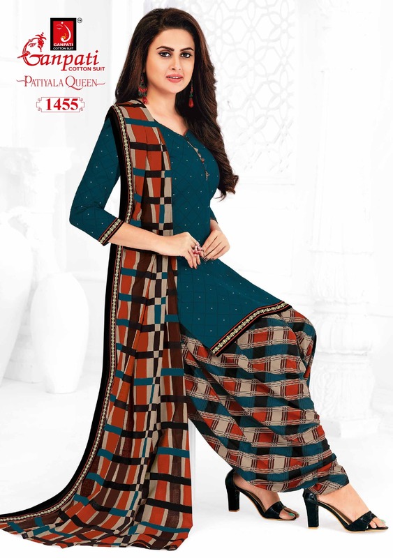 Wholesaler of Ganpati jighyasha vol 16 cotton salwar suit