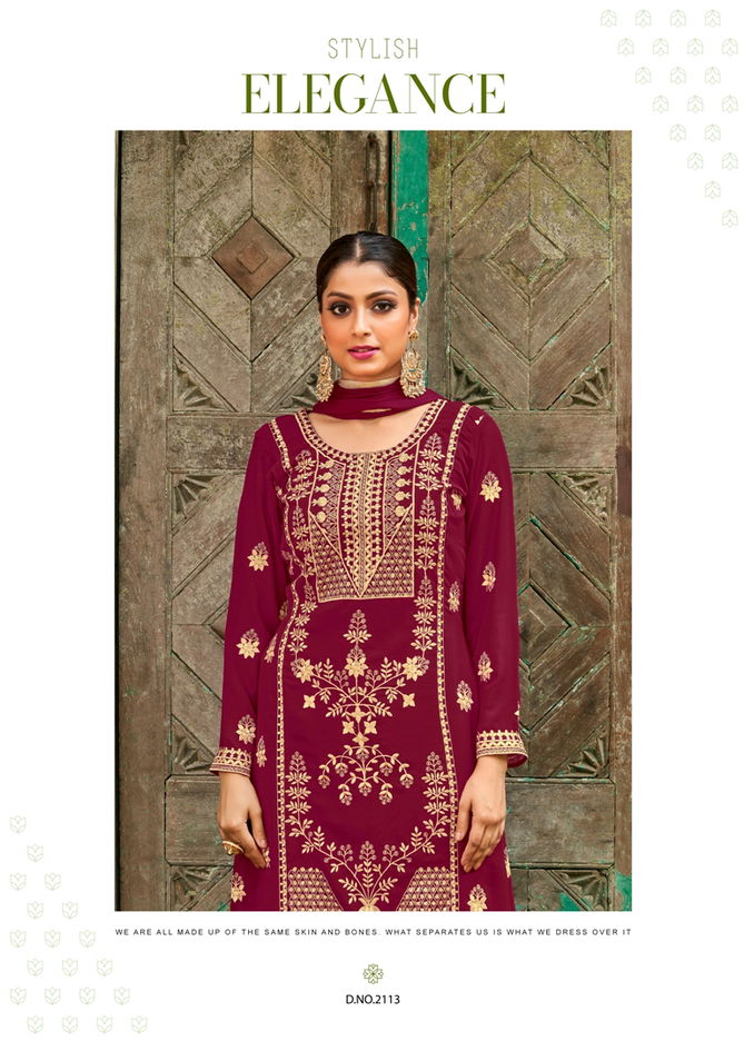 New Arrival Twisha 21 Latest fancy Designer Festive Wear Georgette Embroidered Salwar Kameez Collection
