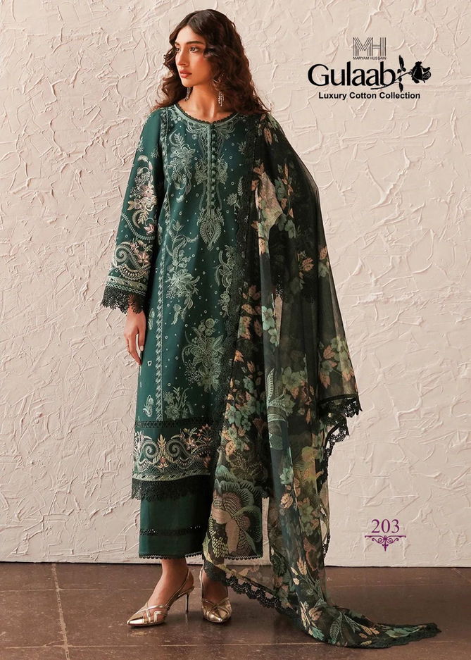  Gulab Vol 2 By Mh Karachi  Cotton Dress Wholesale Suppliers In India