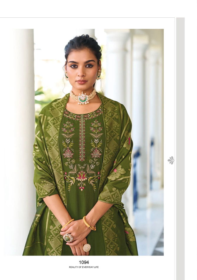  Libaas E Ishq By Lady Leela Embroidery Kurti With Bottom Dupatta