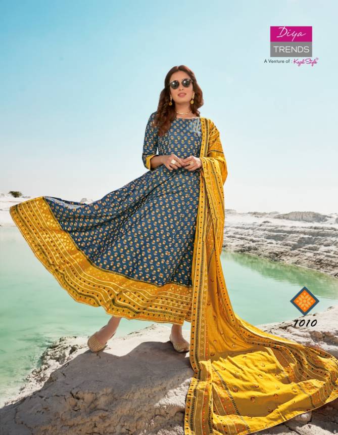 Dupatta House 1 Latest Fancy Designer Ethnic Wear Heavy rayon Embroidery Work Ready Made Salwar Suit Collection
